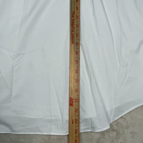 NWT Polo Ralph Lauren Performance White SS Button Dress Shirt Pony Mens Size 3XB - Picture 7 of 7